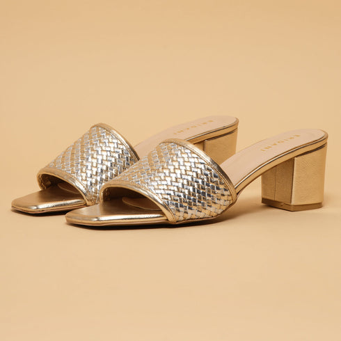 Aurora Woven Heels